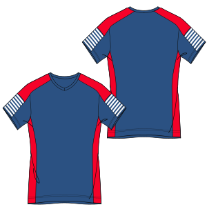 Patron ropa, Fashion sewing pattern, molde confeccion, patronesymoldes.com Sport T-Shirt 7115 MEN T-Shirts